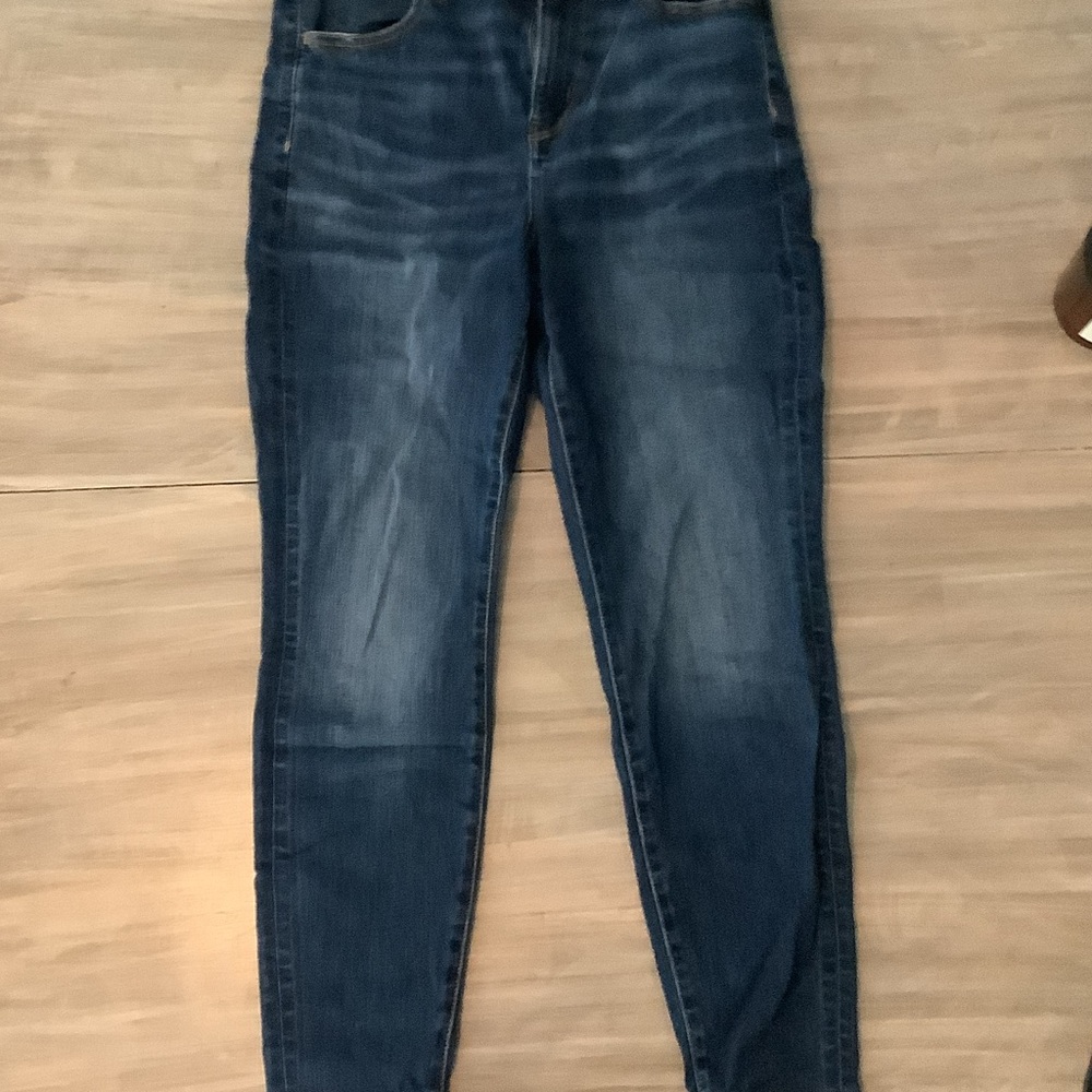 American Eagle Outfitters Dark Blue Skinny Jeans